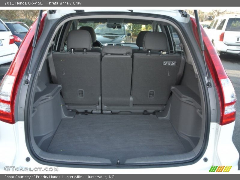 Taffeta White / Gray 2011 Honda CR-V SE