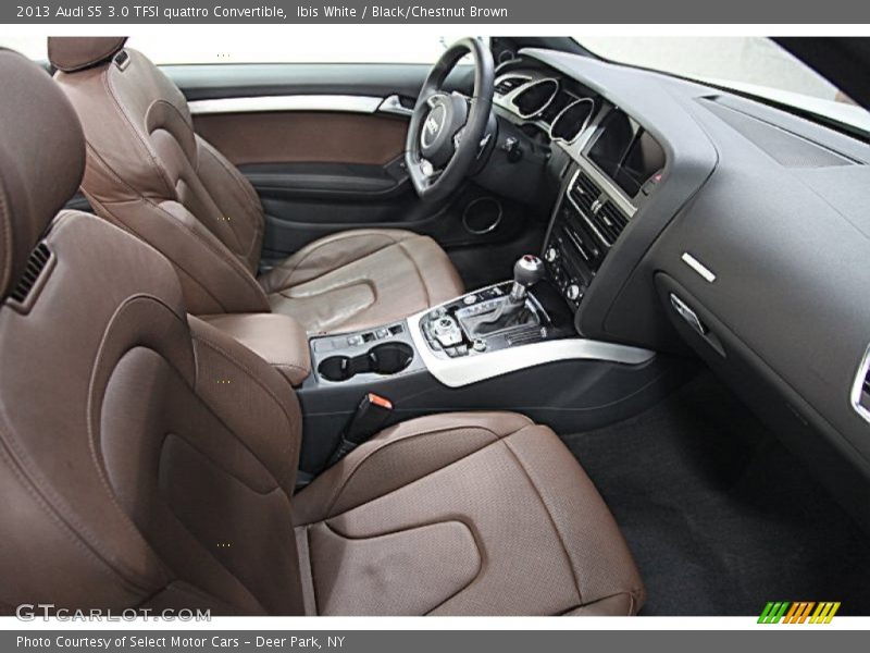 Ibis White / Black/Chestnut Brown 2013 Audi S5 3.0 TFSI quattro Convertible