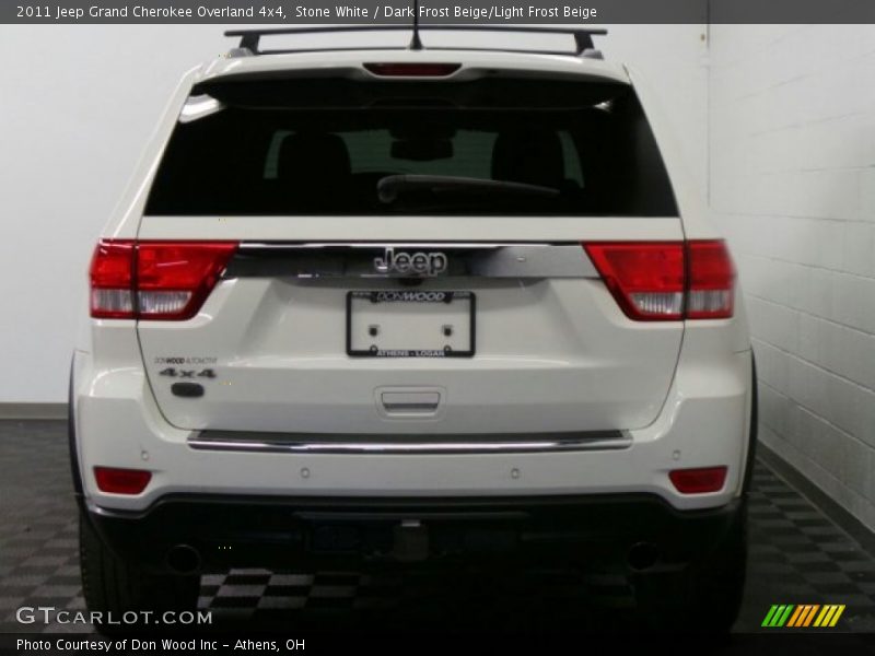 Stone White / Dark Frost Beige/Light Frost Beige 2011 Jeep Grand Cherokee Overland 4x4