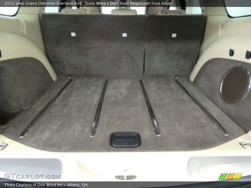 Stone White / Dark Frost Beige/Light Frost Beige 2011 Jeep Grand Cherokee Overland 4x4