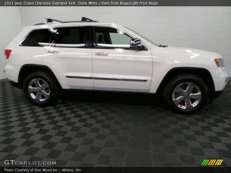 Stone White / Dark Frost Beige/Light Frost Beige 2011 Jeep Grand Cherokee Overland 4x4