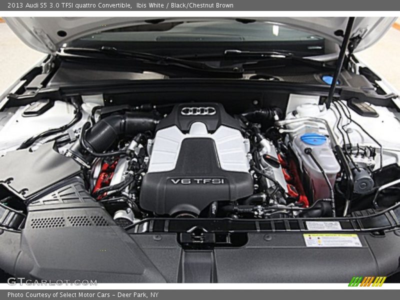 Ibis White / Black/Chestnut Brown 2013 Audi S5 3.0 TFSI quattro Convertible