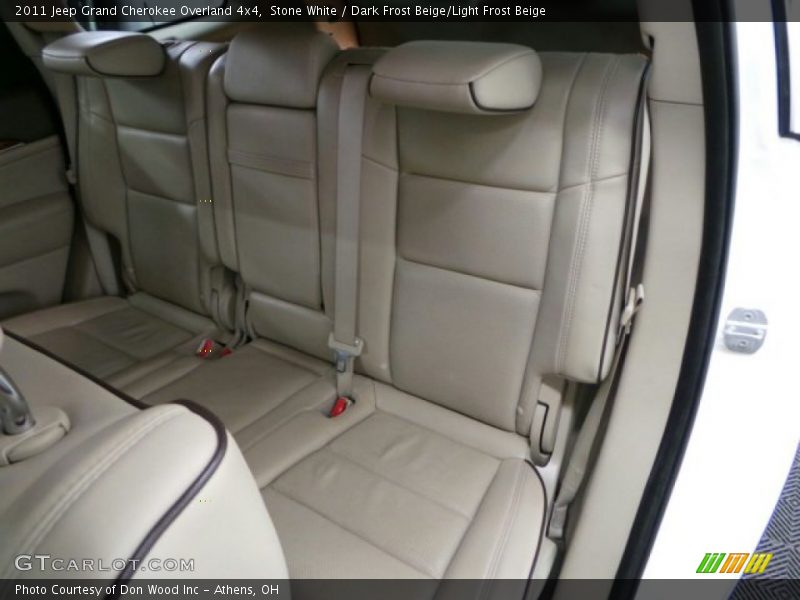 Stone White / Dark Frost Beige/Light Frost Beige 2011 Jeep Grand Cherokee Overland 4x4