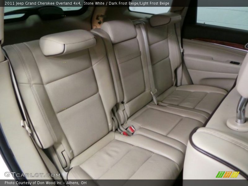 Stone White / Dark Frost Beige/Light Frost Beige 2011 Jeep Grand Cherokee Overland 4x4