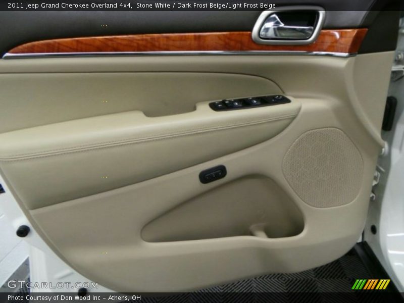 Stone White / Dark Frost Beige/Light Frost Beige 2011 Jeep Grand Cherokee Overland 4x4