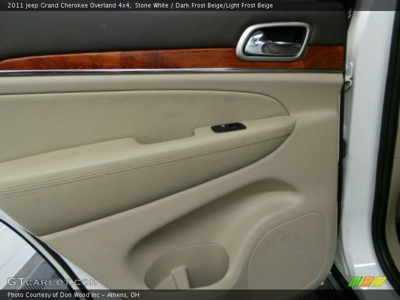 Stone White / Dark Frost Beige/Light Frost Beige 2011 Jeep Grand Cherokee Overland 4x4
