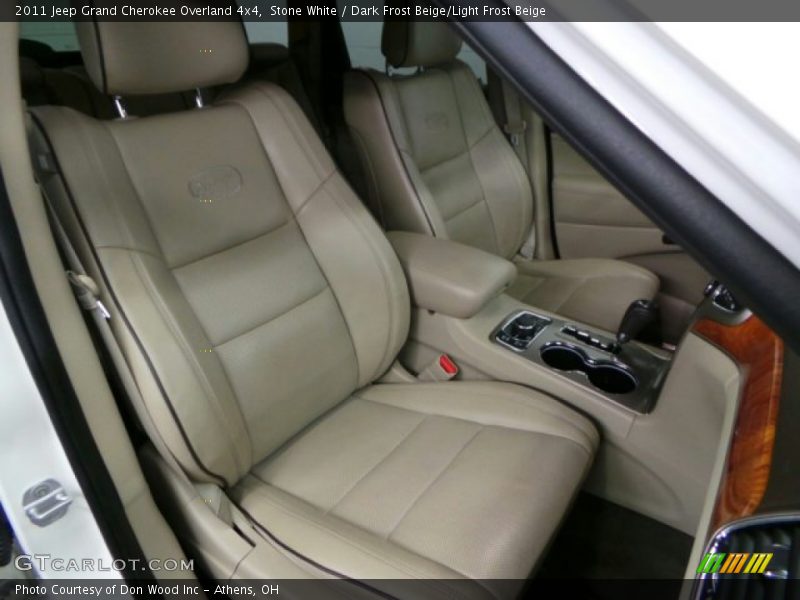Stone White / Dark Frost Beige/Light Frost Beige 2011 Jeep Grand Cherokee Overland 4x4