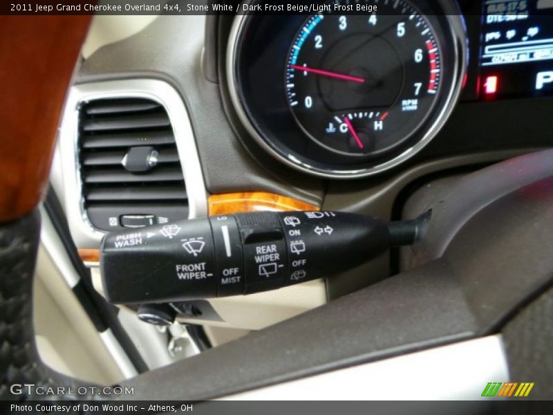 Stone White / Dark Frost Beige/Light Frost Beige 2011 Jeep Grand Cherokee Overland 4x4