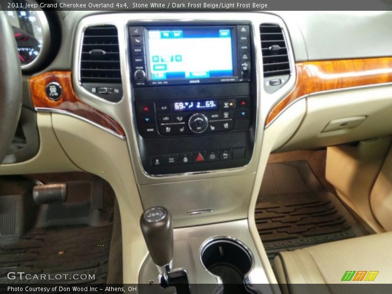 Stone White / Dark Frost Beige/Light Frost Beige 2011 Jeep Grand Cherokee Overland 4x4