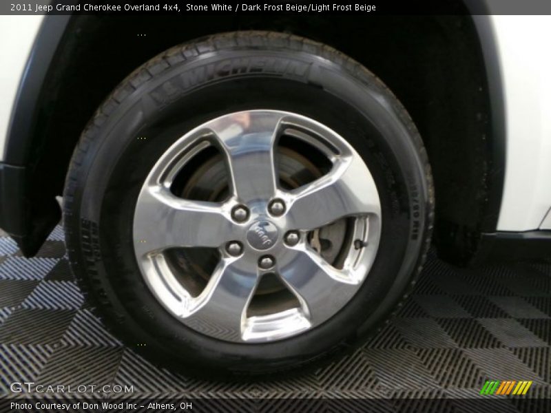 Stone White / Dark Frost Beige/Light Frost Beige 2011 Jeep Grand Cherokee Overland 4x4