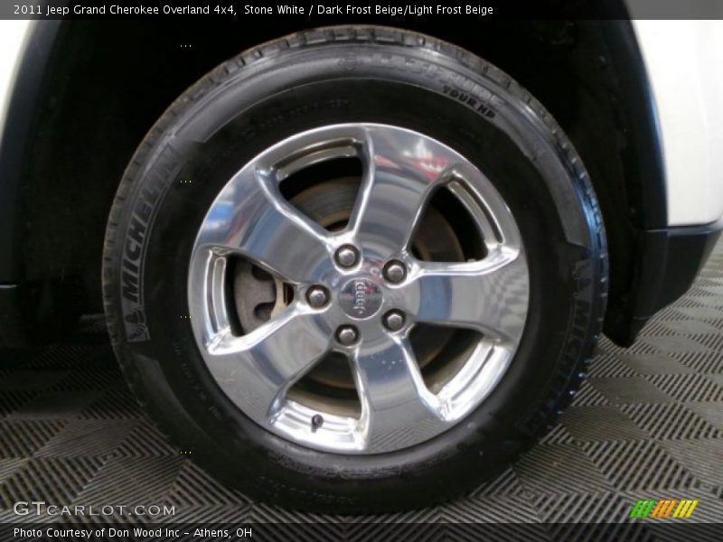 Stone White / Dark Frost Beige/Light Frost Beige 2011 Jeep Grand Cherokee Overland 4x4