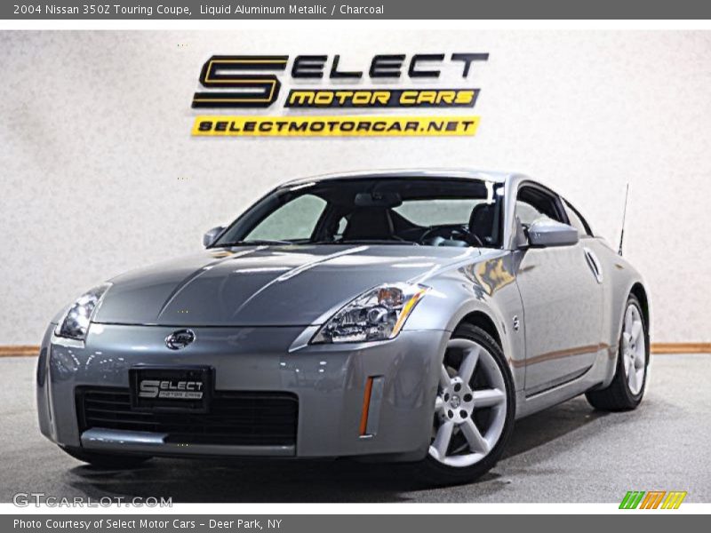 Liquid Aluminum Metallic / Charcoal 2004 Nissan 350Z Touring Coupe