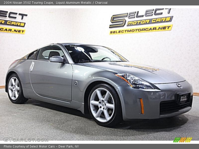 Liquid Aluminum Metallic / Charcoal 2004 Nissan 350Z Touring Coupe