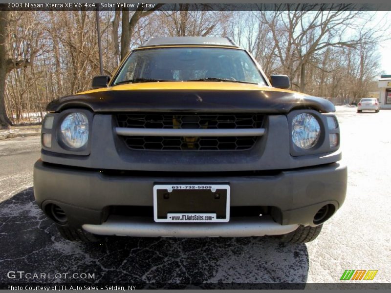 Solar Yellow / Gray 2003 Nissan Xterra XE V6 4x4