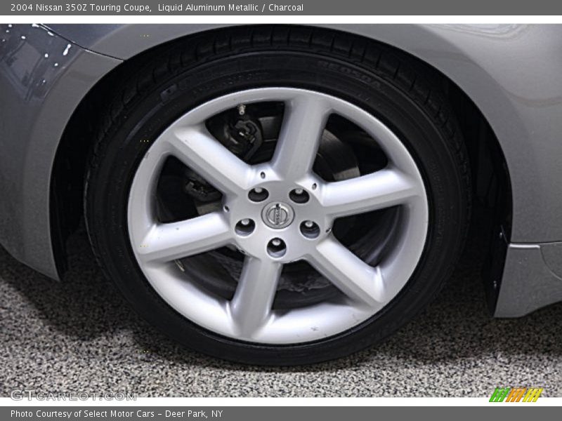 Liquid Aluminum Metallic / Charcoal 2004 Nissan 350Z Touring Coupe