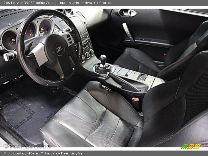 Liquid Aluminum Metallic / Charcoal 2004 Nissan 350Z Touring Coupe