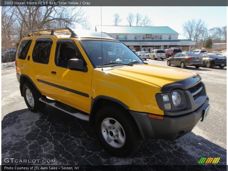 Solar Yellow / Gray 2003 Nissan Xterra XE V6 4x4