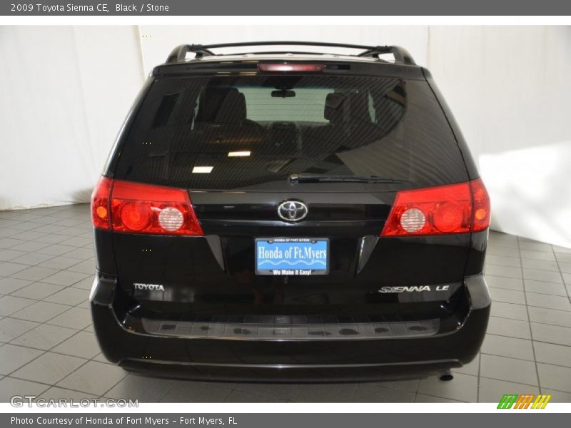 Black / Stone 2009 Toyota Sienna CE