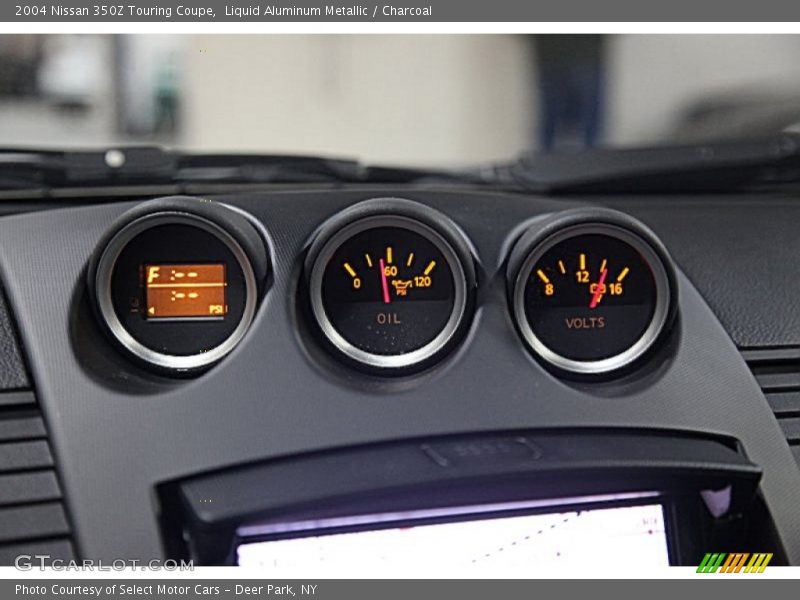 Liquid Aluminum Metallic / Charcoal 2004 Nissan 350Z Touring Coupe