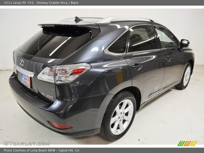 Smokey Granite Mica / Black 2011 Lexus RX 350