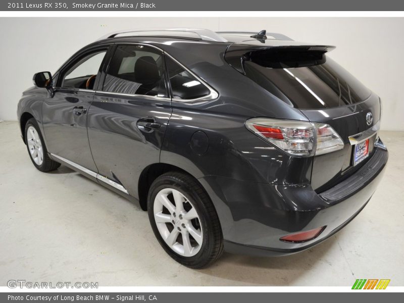 Smokey Granite Mica / Black 2011 Lexus RX 350