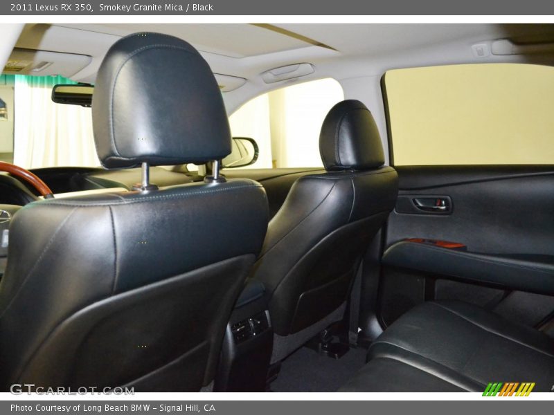 Smokey Granite Mica / Black 2011 Lexus RX 350