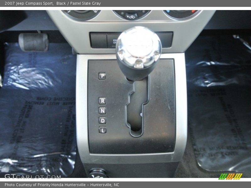 Black / Pastel Slate Gray 2007 Jeep Compass Sport