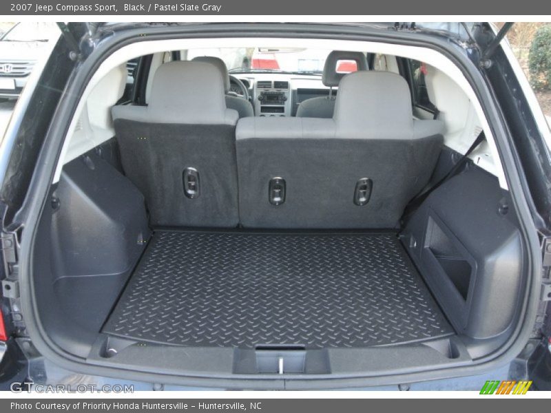 Black / Pastel Slate Gray 2007 Jeep Compass Sport