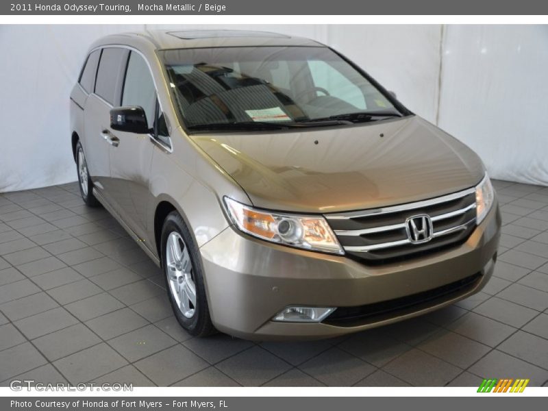 Mocha Metallic / Beige 2011 Honda Odyssey Touring