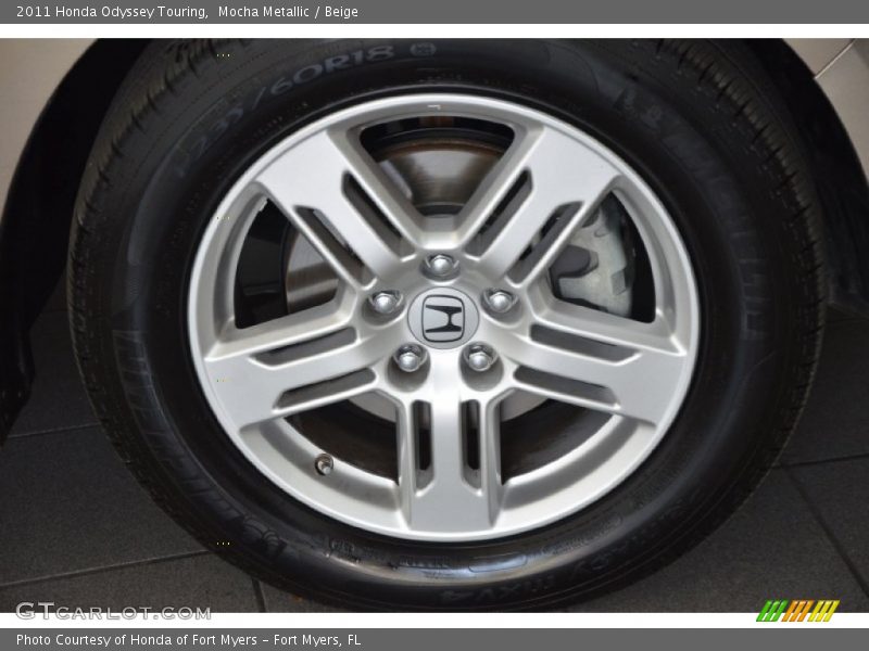 Mocha Metallic / Beige 2011 Honda Odyssey Touring
