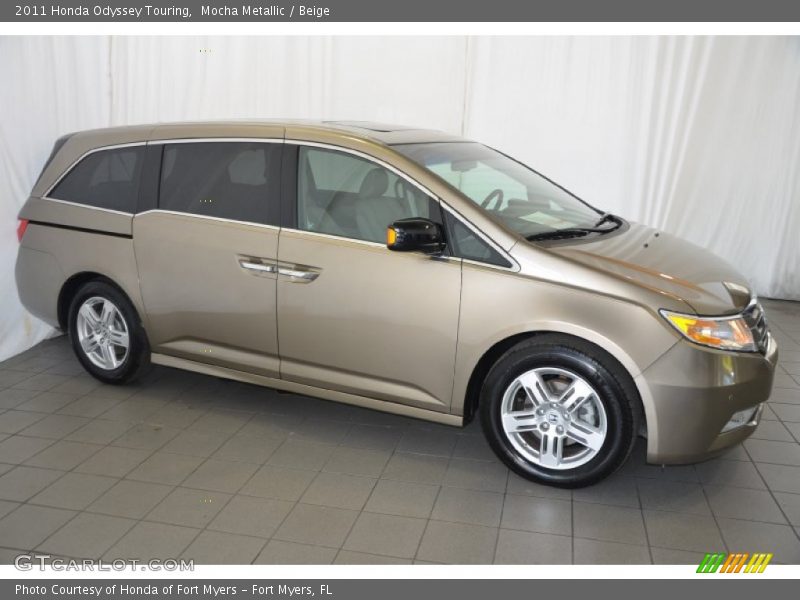 Mocha Metallic / Beige 2011 Honda Odyssey Touring
