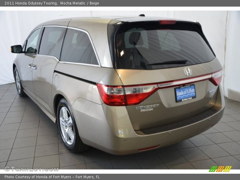 Mocha Metallic / Beige 2011 Honda Odyssey Touring