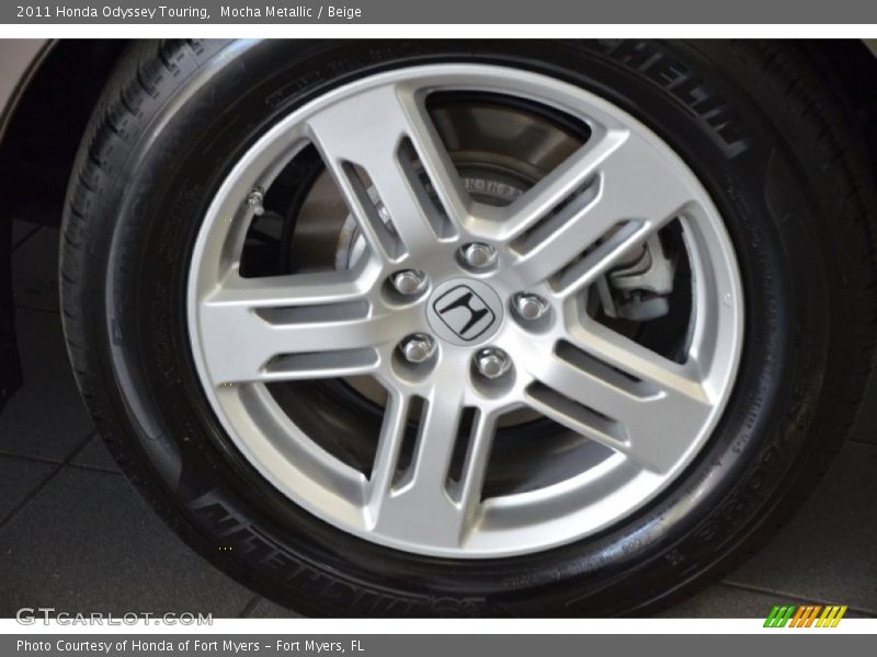 Mocha Metallic / Beige 2011 Honda Odyssey Touring