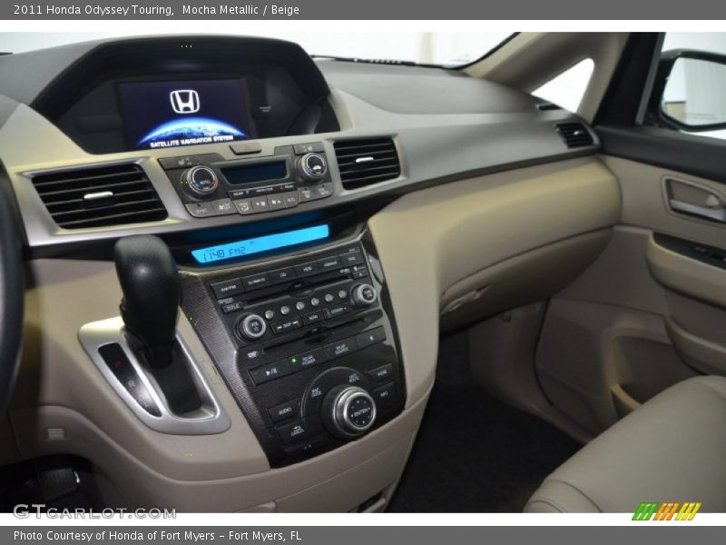 Mocha Metallic / Beige 2011 Honda Odyssey Touring