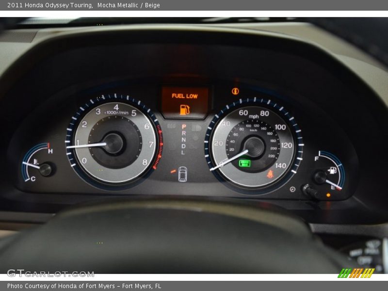Mocha Metallic / Beige 2011 Honda Odyssey Touring