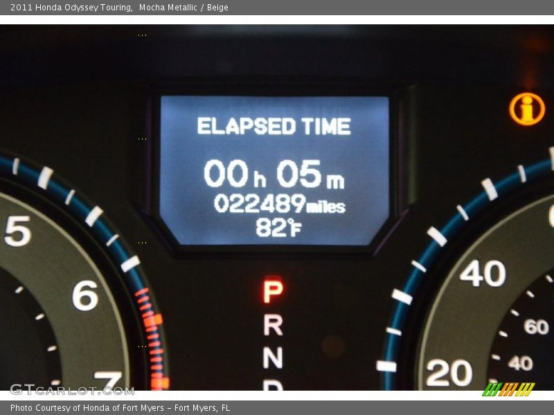 Mocha Metallic / Beige 2011 Honda Odyssey Touring