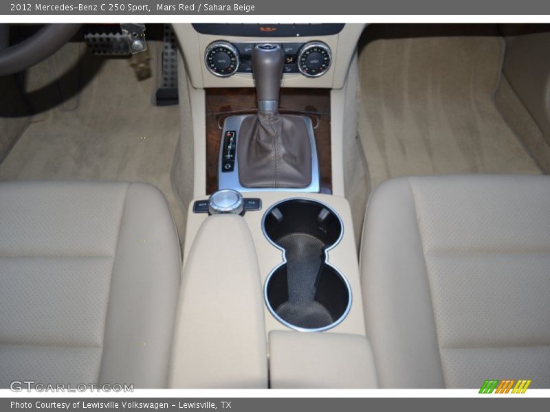 Mars Red / Sahara Beige 2012 Mercedes-Benz C 250 Sport
