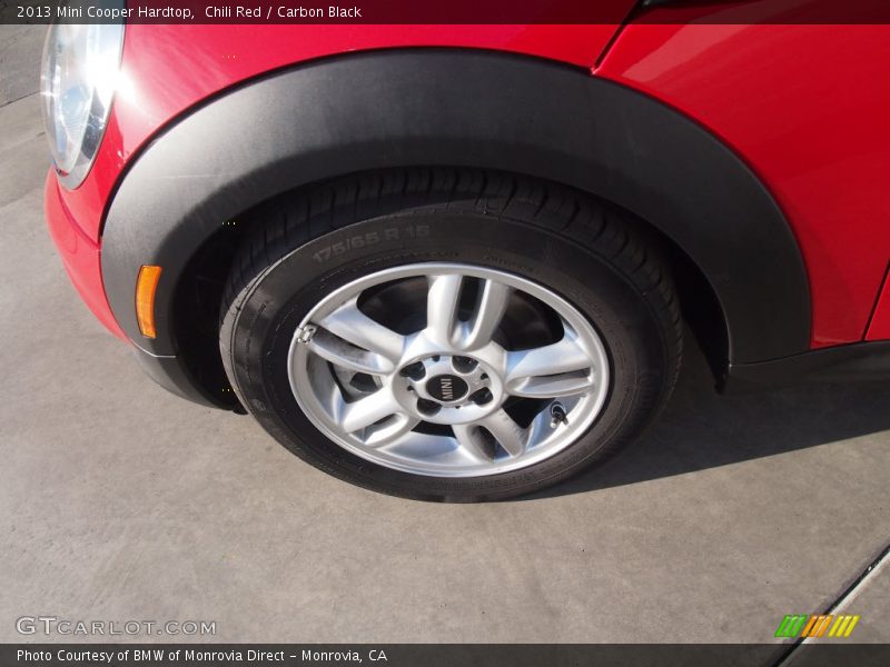 Chili Red / Carbon Black 2013 Mini Cooper Hardtop