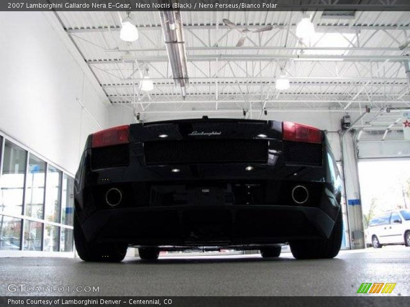 Nero Noctis (Black) / Nero Perseus/Bianco Polar 2007 Lamborghini Gallardo Nera E-Gear