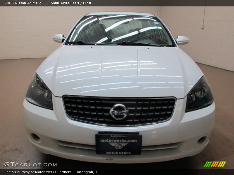 Satin White Pearl / Frost 2006 Nissan Altima 2.5 S