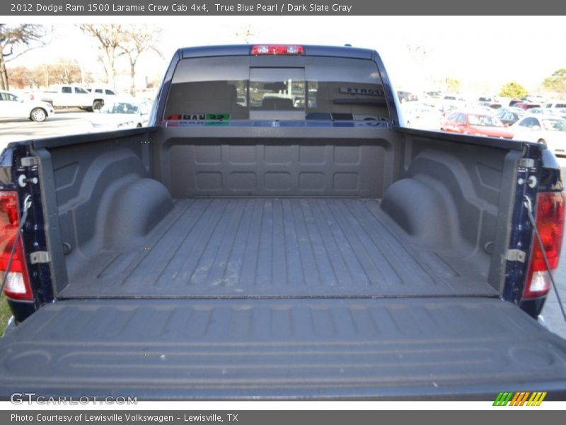 True Blue Pearl / Dark Slate Gray 2012 Dodge Ram 1500 Laramie Crew Cab 4x4