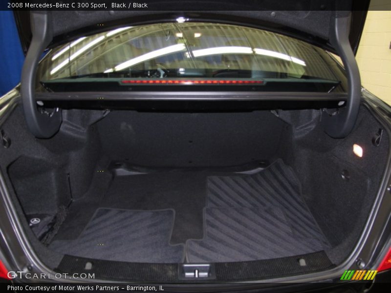 Black / Black 2008 Mercedes-Benz C 300 Sport