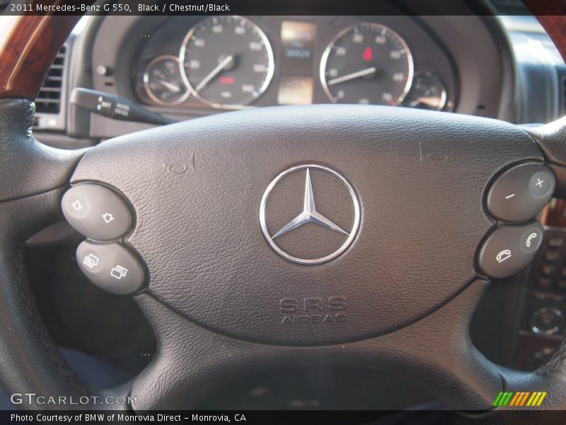 Black / Chestnut/Black 2011 Mercedes-Benz G 550