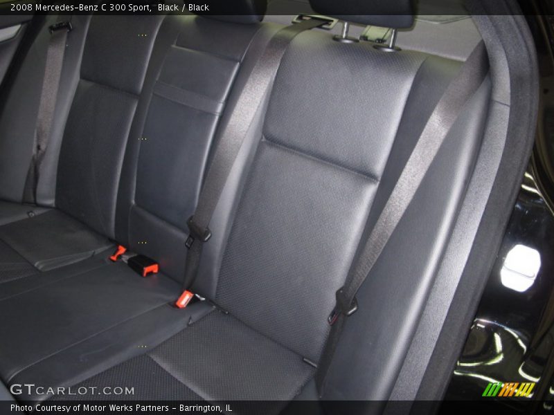 Black / Black 2008 Mercedes-Benz C 300 Sport