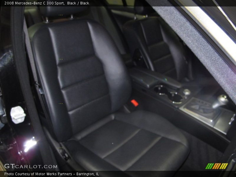 Black / Black 2008 Mercedes-Benz C 300 Sport