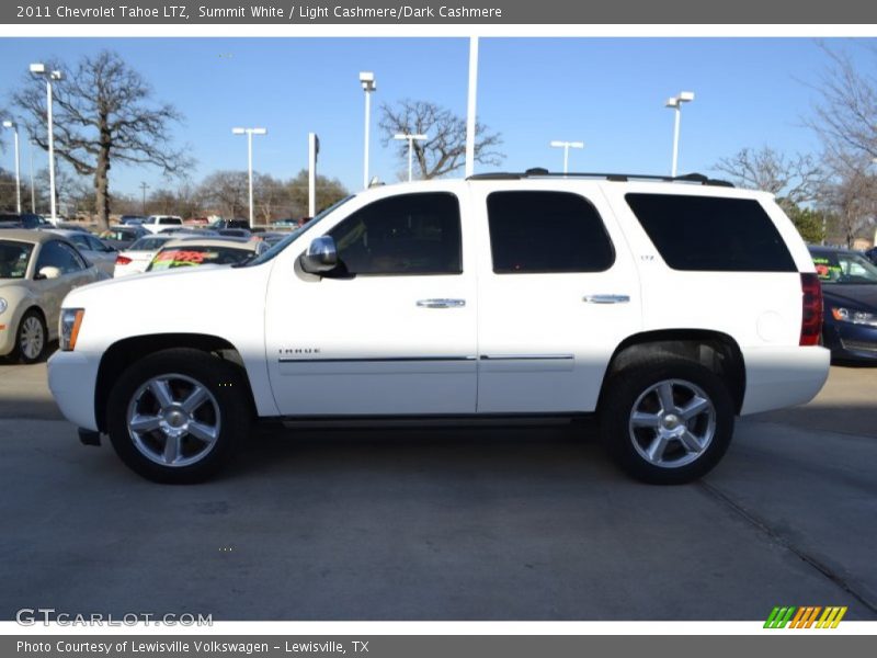 Summit White / Light Cashmere/Dark Cashmere 2011 Chevrolet Tahoe LTZ