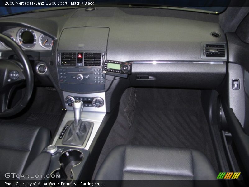 Black / Black 2008 Mercedes-Benz C 300 Sport
