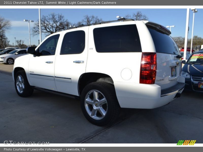 Summit White / Light Cashmere/Dark Cashmere 2011 Chevrolet Tahoe LTZ