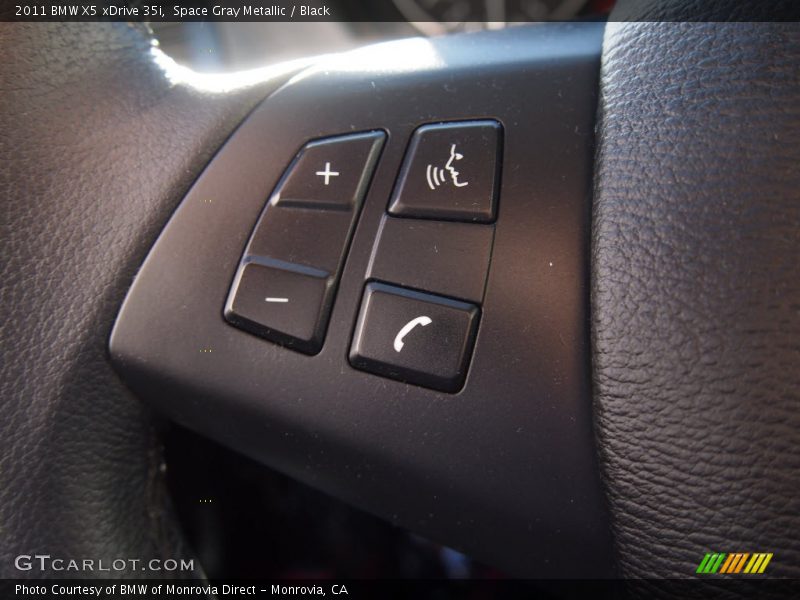 Space Gray Metallic / Black 2011 BMW X5 xDrive 35i
