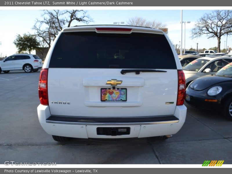 Summit White / Light Cashmere/Dark Cashmere 2011 Chevrolet Tahoe LTZ